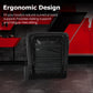 Zootopo Racing Simulator Cockpit with Black Seat, for Steering Wheel Stands, Double Locking Slides Cloth Breathable Gaming Seat,Add-On Stand