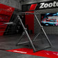 Zootopo Foldable Racing Wheel Stand Adjustable Sim Racing Cockpit Compatible with Logitech/ Thrustmaster/Fanatec/PXN/Moza R5 R9 G29 G920 G923 T248 T300RS GT T500 Sturdy Gaming Stand,Space-Saving Design , Wheel and Pedals Not Included