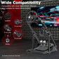 Zootopo G923 Racing Steering Wheel Stand with Reinforcement Bar Fit for Logitech Thrustmaster G27,G29,G920 T300RS,T80,T150 Driving Simulator Stand, Not Include Steering Wheel,Pedals,Handbrake