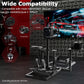 Zootopo Flight Simulator Cockpit Multi-Purpose Kit, compatible with HOTAS Warthog, G Saitek, Logitech G920 G923 T80 T150 and other models, without steering wheel mounts, foot pedals, hand brakes, throttles, joysticks and seats.