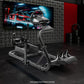 Zootopo Racing Sim Cockpit Wheel Stand fits for Logitech/Thrustmaster g25,g27,g923,t3pa,T248x,T80,T300RS TX, 50mm Round Tube Freedom Upgrade Steering Wheel Pedal Seat Not Included