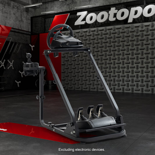 Zootopo  G920 Racing Wheel Stand Shifter Mount Pro Fit for Logitech G25 G27 G29 G923 Tilt-Adjustable Racing Simulator Steering wheel Stand ,wheel and Pedals NOT Included
