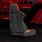 Zootopo Ergonomic Red Racing Seat with Adjustable Double Slides Fit Racing Simulator Cockpit Wheel Stand Gaming Chair Video Game Chairs