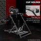 Zootopo Racing simulator Stand with Pulley Chair Fixing, Fit for Logitech G25 G27 G920/Fanatec/Thrustmaster, Adjustable Foldable Without Steering Wheel,Pedal and Handbrake