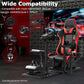 Zootopo Modular Flight Simulator and Racing Simulator Cockpit, Used for Combat or Racing Simulation, Compatible with Logitech/Thrustmaster Hotas Warthog/Honeycomb Alpha Bravo,No Wheel, Pedals, Handbrake and Monitor