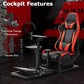 Zootopo Modular Flight Simulator and Racing Simulator Cockpit, Used for Combat or Racing Simulation, Compatible with Logitech/Thrustmaster Hotas Warthog/Honeycomb Alpha Bravo,No Wheel, Pedals, Handbrake and Monitor