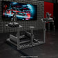 Zootopo Flight Simulator Cockpit  Fit for Logitech X52 PRO,X56, Thrustmaster T16000M,HotasWarthing Flight Stick,Unlimited Adjustment,Not Include Steering Wheel,Pedals,Handbrake and Joystick