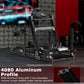 Zootopo 8040 Aluminum Profile Racing Simulaor Cockpit Fit for Logitech/Thrustmaster/Fanatec/Moza G920,G923 Professional&Expandability,F1 Trunk,No Seat,Handbrake,Pedals,Steering Wheel