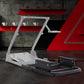Zootopo Alloy Racing Bracket Accessories, Rear Half of Racing Wheel Stand Adjustable Width and Height of Seat Stand, Racing Simulator Cockpit Seat Mount, Support DIY