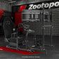 Zootopo Racing Sim Cockpit with Triple Monitor Mount and Seat Fits for Logitech/Thrustmaster/Fanatec/Moza G29 G920 G923 CSL-DD T248 Wheel Shifter Pedals  TV NOT Included