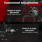 Zootopo Racing Driving Simulator Cockpit with Black Seat Stability Upgrade Fit for Logitech/Thrustmaster/Fanatec G27,G29,G920,G923,T300RS &CSL-DD Wheel Frame,No Steering Wheel,Pedal,Handbrake