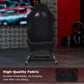 Zootopo Racing Simulator Cockpit with Black Seat, for Steering Wheel Stands, Double Locking Slides Cloth Breathable Gaming Seat,Add-On Stand