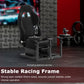 Zootopo Flight Simulator Cockpit with Black Seat Fit for Logitech X52 PRO,X56, Thrustmaster T16000M,HotasWarthing Flight Stick,Unlimited Adjustment,Not Include Steering Wheel,Pedals,Handbrake and Joystick