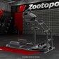 Zootopo Adjustable Racing Sim Cockpit Unobstructed Design for Both Legs Fit for Logitech/Thrustmaster G29 G923 G25 T80 T150 Racing Wheel Cockpit Not Include Steering Wheel,Pedals,Handbrake