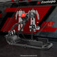 Zootopo Professional Racing Simulator Cockpit Frame Large Round Tube, Fit for Logitech G920/Thrustmaster/Moza, Streamlined Dual-arm Design, No Wheel, Pedals, Handbrake, Seat and Monitor Stand