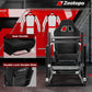 Zootopo 8040 Aluminum Profile Racing Sim Cockpit with Black Seat Fit Logitech G923 G920, Adjuatable Driving Simulator Cockpit Not Include Steering Wheel,Pedals,Handbrake