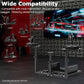 Zootopo Flight Simulator Cockpit  Fit for Logitech X52 PRO,X56, Thrustmaster T16000M,HotasWarthing Flight Stick,Unlimited Adjustment,Not Include Steering Wheel,Pedals,Handbrake and Joystick