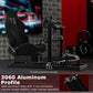 Zootopo 3060Aluminum Profile Racing Simulator Cockpit with Seat, Supports Adjustment, Compatible with Thrustmaster/Fanatec/Logitech G29 Steering Wheels,and designed  for the Sim Frame 3060 Chassis,Does Not Include Steering Wheel, Pedals, or Handbrake