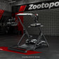 Zootopo Foldable Flight Simulation Cockpit with Fixed Slot Fit for Logitech/Thrustmaster/Hotas Warthog/Fanatec,  Adjustable Fight Sim Mount Pedals, Steering Wheel Not Included