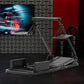 Zootopo Flight Racing Simulator Stand Fit for Fanatec/Moza/Logitech X52 PRO/Thrustmaster A10,T.16000M FCS Adjustable Versatile,No Joystick,Handbrake,Shifter,Pedals,Steering Wheel,TV Mount,Seat