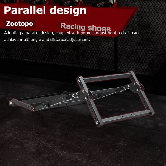 Zootopo Flight and Racing Wheel Stand Proprietary Accessories Fit for Chair Mount Compatible with Logitech/Thrustmaster/PXN/MOZA G27 G29 G920 G923 T248 T300RS GT R5,without Pedal