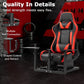 Zootopo Flight Simulator Cockpit with Red Seat Fit for Logitech X52 PRO,X56, Thrustmaster T16000M,HotasWarthing Flight Stick,Unlimited Adjustment,Not Include Steering Wheel,Pedals,Handbrake and Joystick
