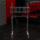 Zootopo Sim Racing Triple Monitor Stand for 24-32 Inch Display 3 Screens TV Mount Compatible with Round Tube Racing Sim Cockpit,Adjustable Height Width,NO Steering Wheel,Shift Lever,Pedals,TV,Seat and Cockpit