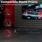 Zootopo Alloy Racing Bracket Accessories, Rear Half of Racing Wheel Stand Adjustable Width and Height of Seat Stand, Racing Simulator Cockpit Seat Mount, Support DIY