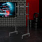 Zootopo Racing Sim Monitor Mount for Racing Simulator Cockpit Support Monitor from 24 to 60 inch,Stable Height Position,Adjustable Driving Display Stand for TV and PC Monitor,NO Steering Wheel,Shift Lever,Pedals,TV,Seat and Cockpit