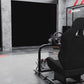 Zootopo Racing Driving Simulator Cockpit with Black Seat Stability Upgrade Fit for Logitech/Thrustmaster/Fanatec G27,G29,G920,G923,T300RS &CSL-DD Wheel Frame,No Steering Wheel,Pedal,Handbrake