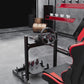 Zootopo Aluminum Profile 3060 Racing Simulator Cockpit with Seat,Fit for Thrustmaster/Fanatec/Logitech G29 ,  featuring infinite adjustability,  Not Include Steering Wheel,Pedals,Handbrake
