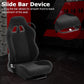 Zootopo Racing Seat with Adjustable Slide Adapt Racing Wheel Stand for Logitech G25 G27 G29 G920 Thrustmaster T80 T150 T300 T500 T300RS T500RS T-GT Racing Wheel Shifter and Pedals