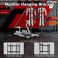 Zootopo Racing Sim Monitor Mount for Racing Simulator Cockpit Support Monitor from 24 to 60 inch,Stable Height Position,Adjustable Driving Display Stand for TV and PC Monitor,NO Steering Wheel,Shift Lever,Pedals,TV,Seat and Cockpit