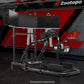 Zootopo Professional Racing Simulator Cockpit with Triple Monitor Stand, Fit for Logitech G920/Thrustmaster/Moza, Streamlined Dual-arm Design, No Wheel, Pedals, Handbrake, Seat and Monitor