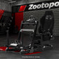 Zootopo 8040 Aluminum Profile Racing Simulaor Cockpit Simulator with Black Seat Fit for Logitech/Thrustmaster/Fanatec/Moza G920,G923 Professional&Expandability,F1 Truck,No Handbrake,Pedals,Steering Wheel