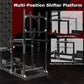 Zootopo Racing Simulator Cockpit with Monitor Mount, crafted from 3060 Aluminum Profile, Fit for Thrustmaster/Fanatec/Logitech G29 GPro, Unlimited Adjustment,Not Include Steering Wheel,Pedals,Handbrake