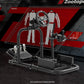 Zootopo Racing Simulator Cockpit 50mm Round Tube Driving Gaming Cockpit Fit for Logitech, Thrustmaster, Fanatec, PC, PS4, Xbox, Seat ,Pedal Wheel Not Included