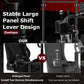 Zootopo Racing Sim Cockpit with Triple Monitor Mount and Seat Fits for Logitech/Thrustmaster/Fanatec/Moza G29 G920 G923 CSL-DD T248 Wheel Shifter Pedals  TV NOT Included