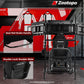 Zootopo Racing Sim Cockpit with Triple Monitor Mount and Seat Fits for Logitech/Thrustmaster/Fanatec/Moza G29 G920 G923 CSL-DD T248 Wheel Shifter Pedals  TV NOT Included