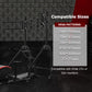 Zootopo Adjustable Racing Sim Cockpit with Red Seat Unobstructed Design for Both Legs Fit for Logitech/Thrustmaster G29 G923 G25 T80 T150 Racing Wheel Cockpit with Triple Monitor Stand Not Include Steering Wheel,Pedals,Handbrake