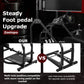 Zootopo Adjustable Racing Sim Cockpit with Black Seat Unobstructed Design for Both Legs Fit for Logitech/Thrustmaster G29 G923 G25 T80 T150 Racing Wheel Cockpit with Triple Monitor Stand Not Include Steering Wheel,Pedals,Handbrake