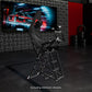 Zootopo Foldable X-Design Rig Racing Simulator Cockpit Frame  With Seat- Direct Drive Compatible Fit for Logitech/Thrustmaster/Fanatec G29 G920 G923 T248 T300 Not Included Wheel Shifter and Pedals