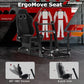 Zootopo 8040 Aluminum Profile Racing Simulaor Cockpit Simulator with Black Seat Fit for Logitech/Thrustmaster/Fanatec/Moza G920,G923 Professional&Expandability,F1 Truck,No Handbrake,Pedals,Steering Wheel