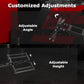 Zootopo Adjustable Flight Racing Simulator Cockpit with Seat Pedal Frame Fit for Thrustmaster Hotas Warthog/Logitech G29 G920,Simple Storage Multi-Function Home Office Use,No Joystick,Shifter,Pedal