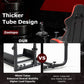 Zootopo Flight Simulator Cockpit with Red Seat Fit for Logitech X52 PRO,X56, Thrustmaster T16000M,HotasWarthing Flight Stick,Unlimited Adjustment,Not Include Steering Wheel,Pedals,Handbrake and Joystick