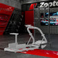 Zootopo Racing Sim Monitor Mount for Racing Simulator Cockpit Support Monitor from 24 to 60 inch,Stable Height Position,Adjustable Driving Display Stand for TV and PC Monitor,NO Steering Wheel,Shift Lever,Pedals,TV,Seat and Cockpit