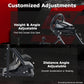 Zootopo G923 Racing Steering Wheel Stand with Reinforcement Bar Fit for Logitech Thrustmaster G27,G29,G920 T300RS,T80,T150 Driving Simulator Stand, Not Include Steering Wheel,Pedals,Handbrake