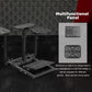 Zoopoto Flight Racing Simulator Cockpit Game Stand Fit for Thrustmaster HOTAS Warthog,TPTPR_Rudder,Logitech G29 G920 G923, Unlimited Adjustment,Suitable for flight and racing simulations,Not Included Wheels,Pedals,Throttle,Joystick