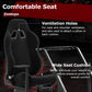 Zootopo Adjustable Sim Racing Cockpit with Black Seat, Fit for Logitech/Thrustmaster/Fanatec G920 G923 G29 Frame, Double Arm Reinforcement, No Steering Wheel, Pedal, Handbrake