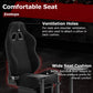 Zootopo Flight Simulator Cockpit with Black Seat Fit for Logitech X52 PRO,X56, Thrustmaster T16000M,HotasWarthing Flight Stick,Unlimited Adjustment,Not Include Steering Wheel,Pedals,Handbrake and Joystick